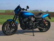 Harley Davidson Street Rod - rear conversion
